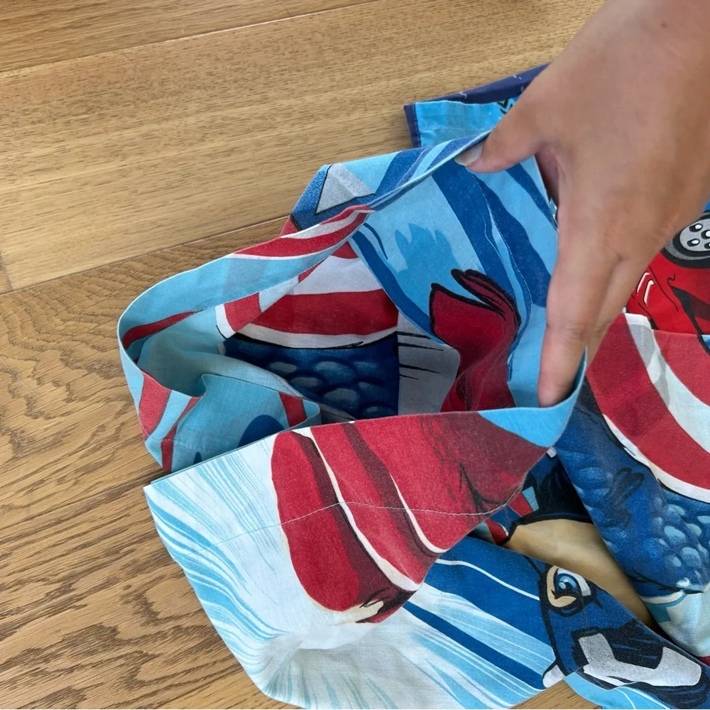 Set of 3 - Boys Marvel and Race Car Pillowcases